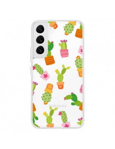 Coque Samsung Galaxy S22 5G Cactus Méli Mélo Transparente - Nico