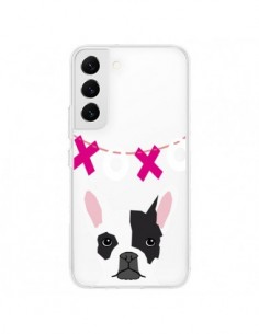 Coque Samsung Galaxy S22 5G Bulldog Français XoXo Chien...