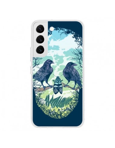 Coque Samsung Galaxy S22 5G Tête de Mort Nature - Rachel Caldwell