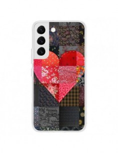Coque Samsung Galaxy S22 5G Coeur Heart Patch - Rachel...