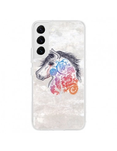 Coque Samsung Galaxy S22 5G Licorne Muticolore - Rachel Caldwell