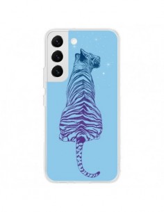 Coque Samsung Galaxy S22 5G Tiger Tigre Jungle - Rachel...
