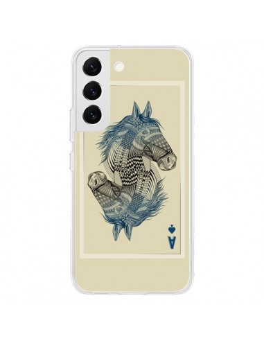 Coque Samsung Galaxy S22 5G Cheval Carte Jeu Horse As - Rachel Caldwell