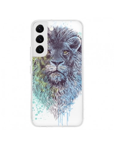 Coque Samsung Galaxy S22 5G Roi Lion King Transparente - Rachel Caldwell