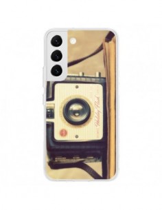 Coque Samsung Galaxy S22 5G Appareil Photos Vintage Smile...