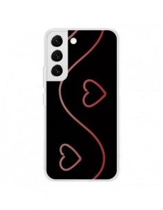 Coque Samsung Galaxy S22 5G Coeur Love Rouge - R Delean