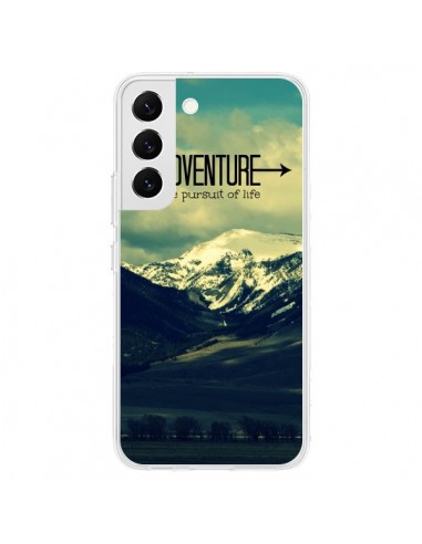 Coque Samsung Galaxy S22 5G Adventure the pursuit of life Montagnes Ski Paysage - R Delean