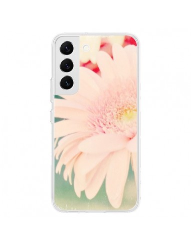 Coque Samsung Galaxy S22 5G Fleurs Roses magnifique - R Delean