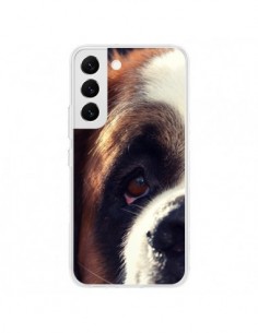 Coque Samsung Galaxy S22 5G Saint Bernard Chien Dog - R...
