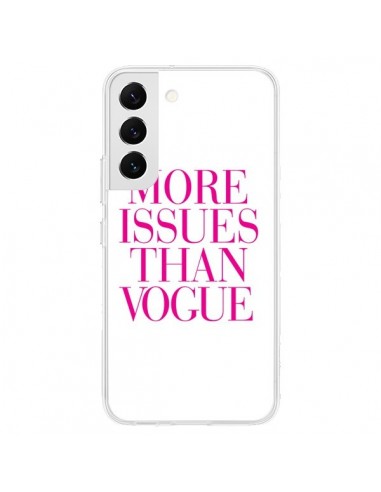 Coque Samsung Galaxy S22 5G More Issues Than Vogue Rose Pink - Rex Lambo