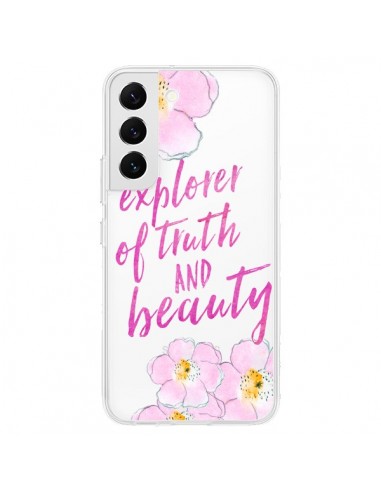 Coque Samsung Galaxy S22 5G Explorer of Truth and Beauty Transparente - Sylvia Cook