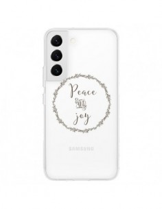 Coque Samsung Galaxy S22 5G Peace and Joy, Paix et Joie...