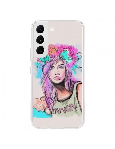 Coque Samsung Galaxy S22 5G Femme Mannequin Barbara Palvin - Sara Eshak