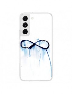Coque Samsung Galaxy S22 5G Forever You and Me Love -...