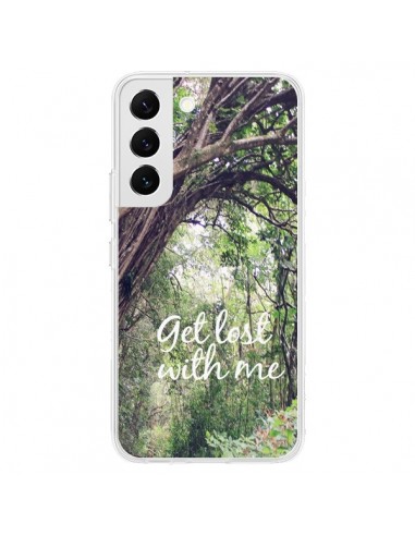Coque Samsung Galaxy S22 5G Get lost with him Paysage Foret Palmiers - Tara Yarte