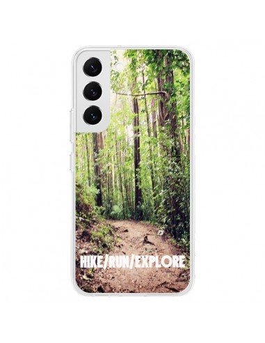 Coque Samsung Galaxy S22 5G Hike Run Explore Paysage Foret - Tara Yarte