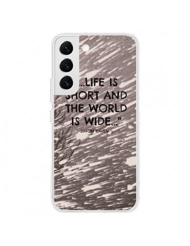 Coque Samsung Galaxy S22 5G Life is short Foret - Tara Yarte