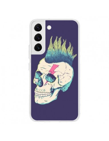 Coque Samsung Galaxy S22 5G Tête de mort Punk - Victor Vercesi