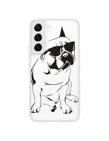 Coque Samsung Galaxy S22 5G Chien Bulldog Dog Transparente - Yohan B.