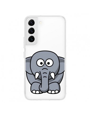 Coque Samsung Galaxy S22 5G Elephant Animal Transparente - Yohan B.