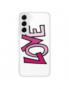 Coque Samsung Galaxy S22 5G Love Amour Transparente -...