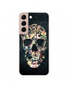 Coque Samsung Galaxy S22 Plus 5G Skull Vintage Tête de...