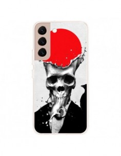 Coque Samsung Galaxy S22 Plus 5G Splash Skull Tête de...