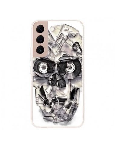 Coque Samsung Galaxy S22 Plus 5G Tape Skull K7 Tête de Mort - Ali Gulec
