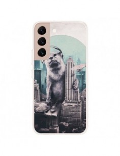 Coque Samsung Galaxy S22 Plus 5G Loutre Dj New York - Ali...