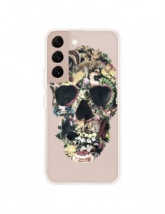 Coque Samsung Galaxy S22 Plus 5G Skull Vintage Tête de...