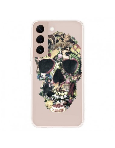 Coque Samsung Galaxy S22 Plus 5G Skull Vintage Tête de Mort Transparente - Ali Gulec