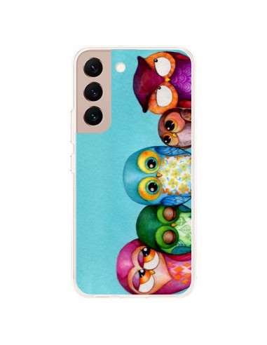 Coque Samsung Galaxy S22 Plus 5G Famille Chouettes - Annya Kai