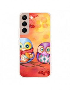 Coque Samsung Galaxy S22 Plus 5G Chouette Arbre - Annya Kai