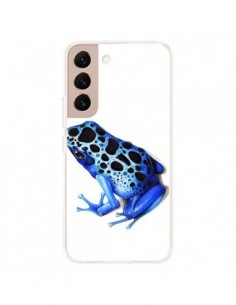 Coque Samsung Galaxy S22 Plus 5G Grenouille Bleue - Annya...