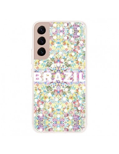 Coque Samsung Galaxy S22 Plus 5G Brazil Brésil Coupe du Monde - AlekSia