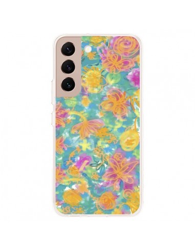 Coque Samsung Galaxy S22 Plus 5G Printemps Fleurs - AlekSia