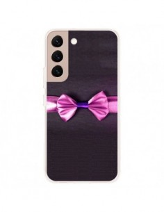 Coque Samsung Galaxy S22 Plus 5G Noeud Papillon Kitty Bow...