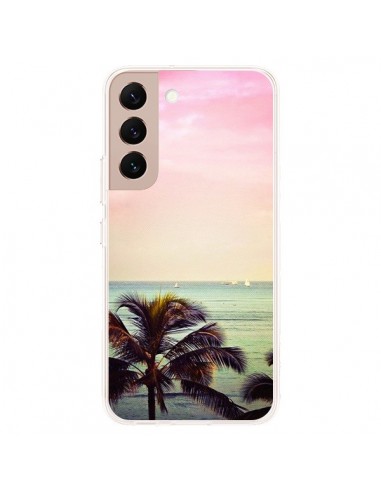 Coque Samsung Galaxy S22 Plus 5G Sunset Palmier Palmtree - Asano Yamazaki