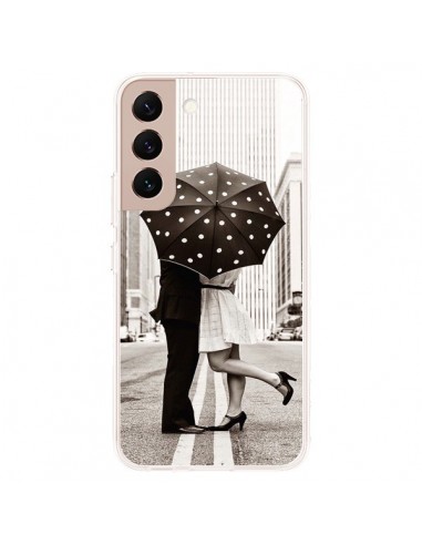 Coque Samsung Galaxy S22 Plus 5G Secret under Umbrella Amour Couple Love - Asano Yamazaki