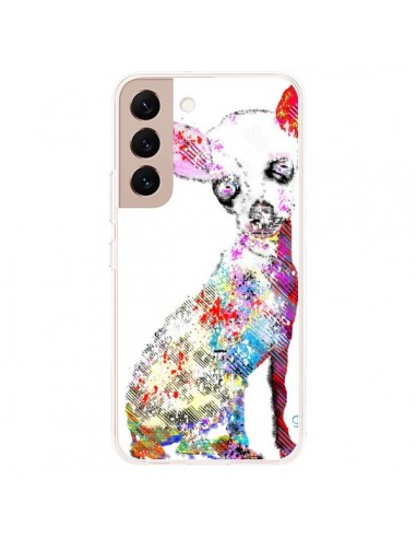 Coque Samsung Galaxy S22 Plus 5G Chien Chihuahua Graffiti - Bri.Buckley