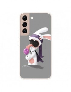 Coque Samsung Galaxy S22 Plus 5G Lapin Crétin Sucette -...