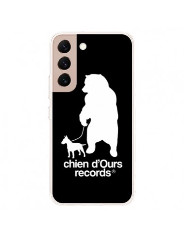 Coque Samsung Galaxy S22 Plus 5G Chien d'Ours Records Musique - Bertrand Carriere