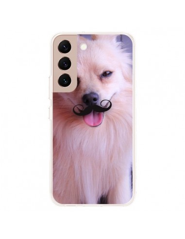 Coque Samsung Galaxy S22 Plus 5G Clyde Chien Movember Moustache - Bertrand Carriere