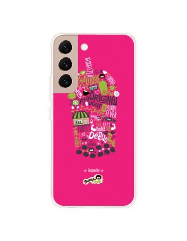 Coque Samsung Galaxy S22 Plus 5G Bubble Fever Original Flavour Rose - Bubble Fever