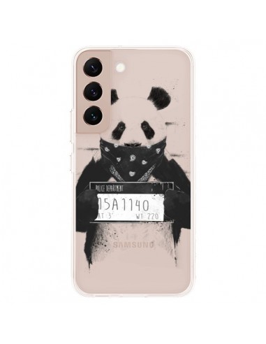 Coque Samsung Galaxy S22 Plus 5G Bad Panda Transparente - Balazs Solti