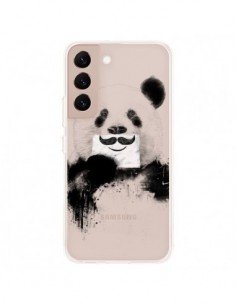 Coque Samsung Galaxy S22 Plus 5G Funny Panda Moustache...