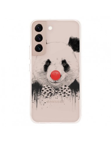 Coque Samsung Galaxy S22 Plus 5G Clown Panda Transparente - Balazs Solti