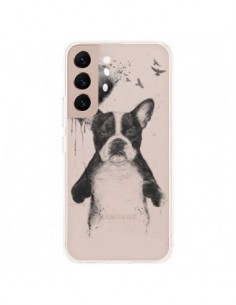 Coque Samsung Galaxy S22 Plus 5G Love Bulldog Dog Chien...