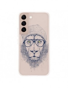 Coque Samsung Galaxy S22 Plus 5G Cool Lion Swag Lunettes...