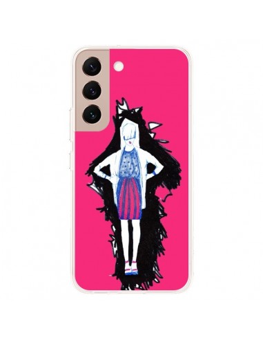 Coque Samsung Galaxy S22 Plus 5G Lola Femme Fashion Mode Rose - Cécile